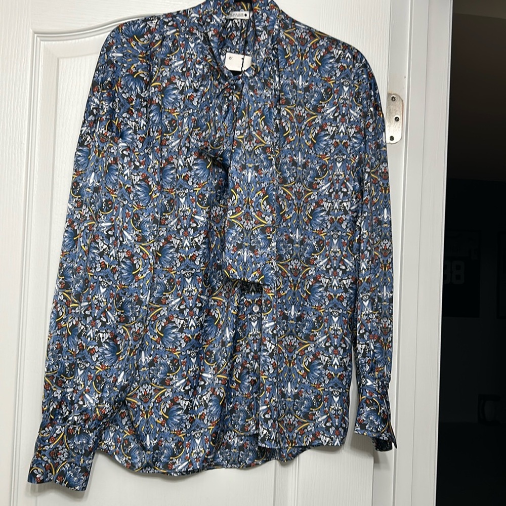 Zara Multi-color Blouse w/tag